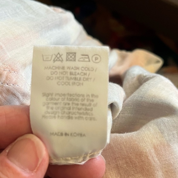 Rejina Pyo- EUC Lightweight Plaid Slip Dress. Size 8 (see measurements). - Picture 7 of 7